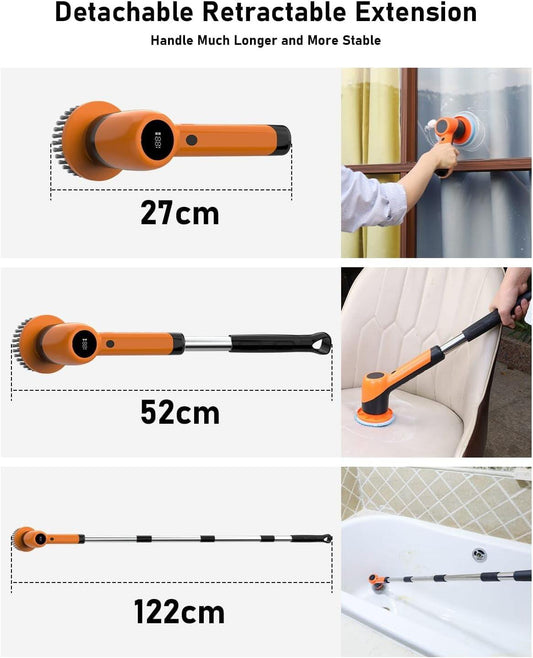 Electric Spin Scrubber for Bathroom