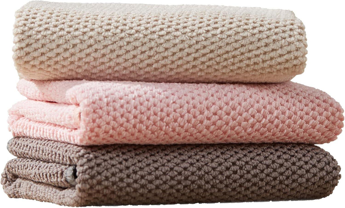 18 Pack Microfiber Cleaning Cloth, Kitchen Towels for Dish Drying Washing